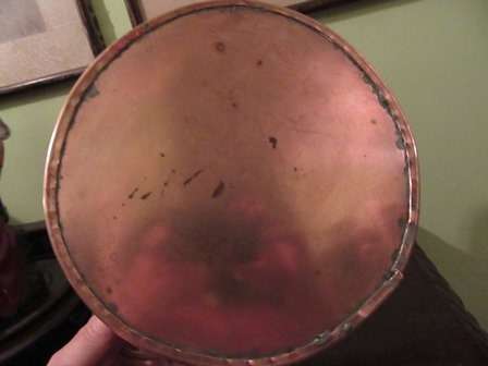 Hand Hammered  Copper Pot with Lid