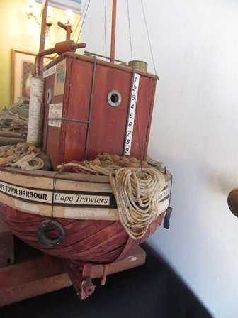 Wooden Cape Trawler on Stand