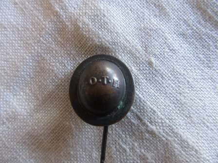 Old Moth Memorable Order Of Tin Hat Pin