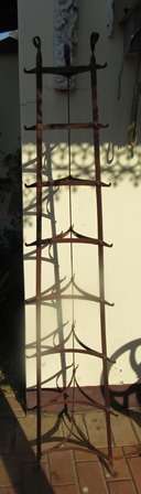 Vintage Large Pot Stand with Hooks