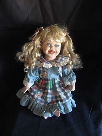 Porcelain Musical Doll - Girl