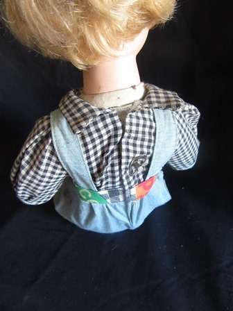 Porcelain Musical Doll - Boy