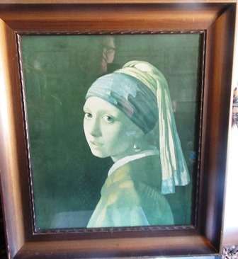 ``Girl with the Pearl Earrings`` Framed Print by Johannes Vermeer