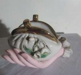 Vintage Hand with Purse Made in Japan