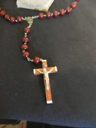 Wooden Beaded Rosary