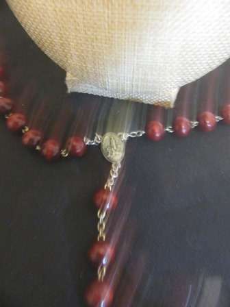 Wooden Beaded Rosary