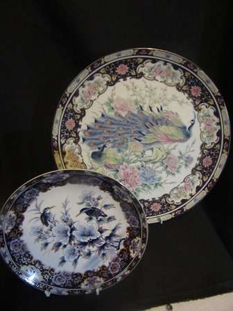 Pair of Imperial  Imari Display Plates