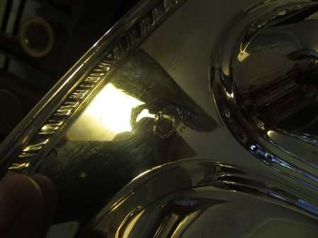 EMESS Silver Plate Meat Platter with 2x Vegetable Compartments with Lids