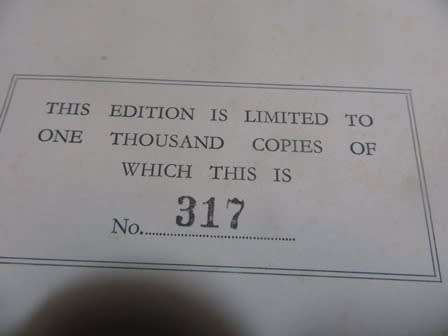 Limited Edition No 317 of 1000 "The Birth & Development of Natal Railways by Edward Donald Campbell