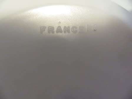 Arcopal Blue and White Platter