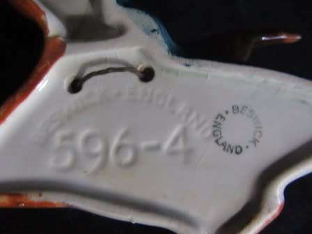 Beswick Flying Geese Pocket Vase