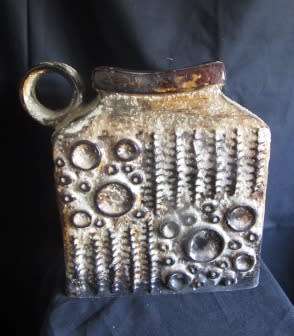 Beautiful Large Mid Centuary West Germany Carstens Tonniehof Lava Crater Vase