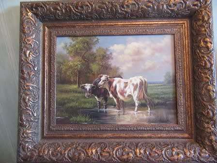 Nguni Cow Painting Beautifully Framed