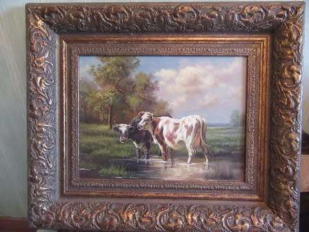 Nguni Cow Painting Beautifully Framed