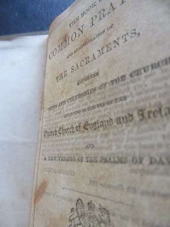 The Book of Common Prayer United Church of England & Ireland C 1859
