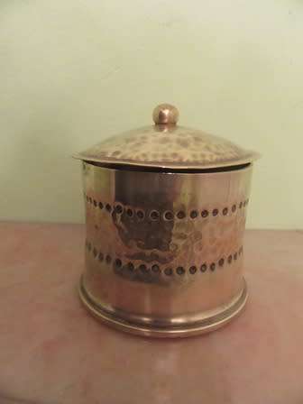 Stunning Trench Art Ink Well