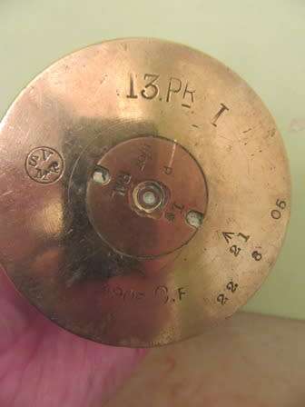 Stunning Trench Art Ink Well