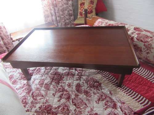 Vintage Wooden Breakfast/ Bed Tray