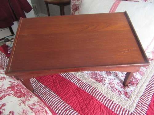 Vintage Wooden Breakfast/ Bed Tray
