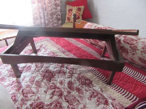 Vintage Wooden Breakfast/ Bed Tray