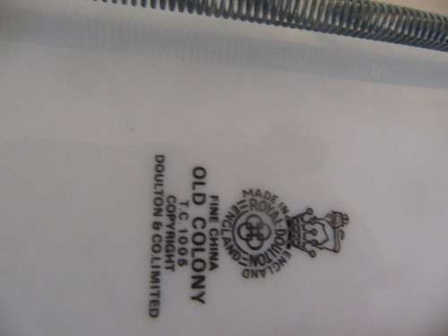 Royal Doulton "ColonyPattern" Oval Platter