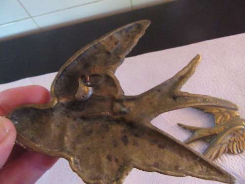 Brass Flying Swallows