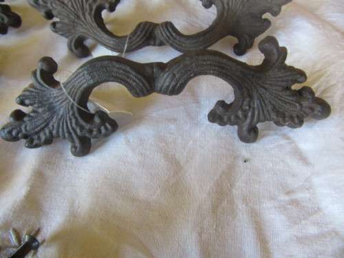 Vintage Wrought Iron Door Handels x10 @95.00 Each