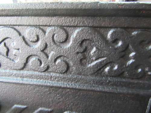 Vintage Cast Iron Fire Basket