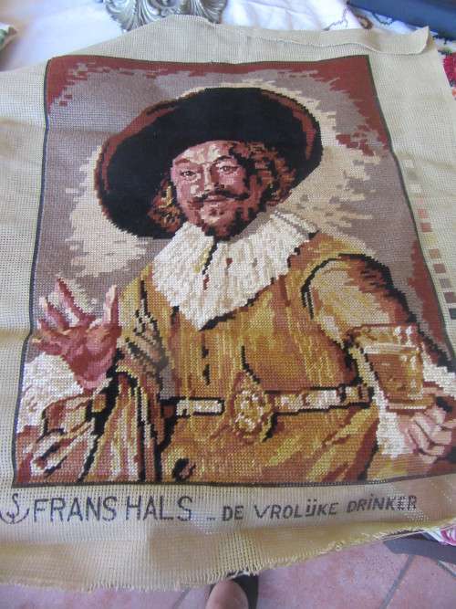 Frans Hals Completed Tapestry Unframed
