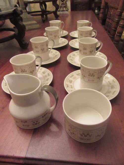 Royal Doulton Samarra Coffee Set Demitasse