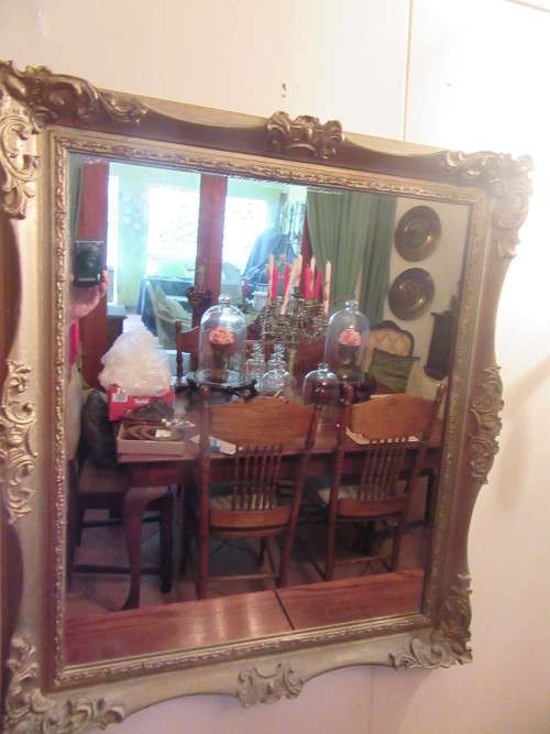 Vintage Gold Boroque Style  Mirror