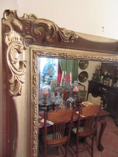 Vintage Gold Boroque Style  Mirror