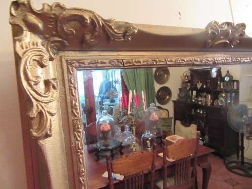 Vintage Gold Boroque Style  Mirror