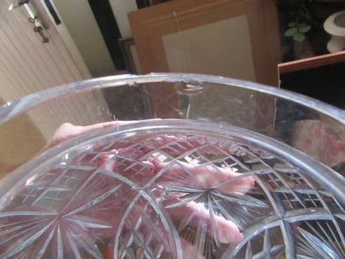 Large Crystal Table Lamp