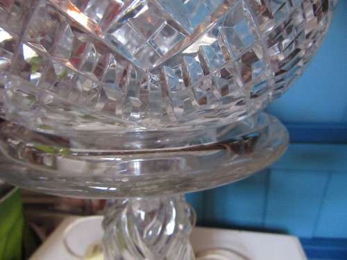 Large Crystal Table Lamp