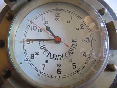 Porthole Style Capetown Castle Wall Clock Quartz