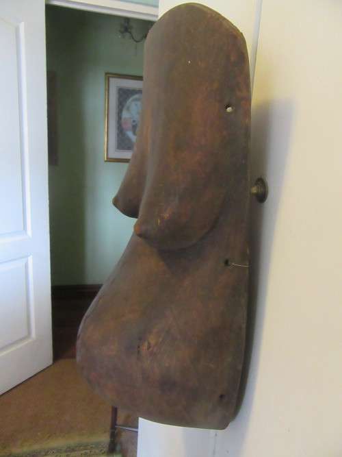 Makonde Tribe Fertility Mask Torso Antique