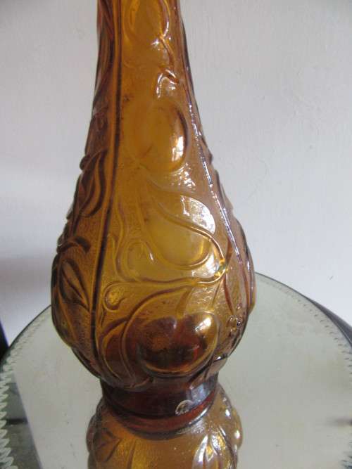 Amber  Glass Decanter