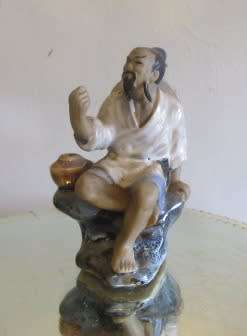 Chinese   Mudman Figurine