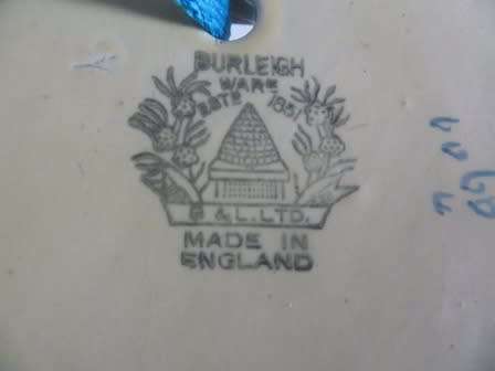 Rare Burleighware Native American Wall Pocket Vase  C1930