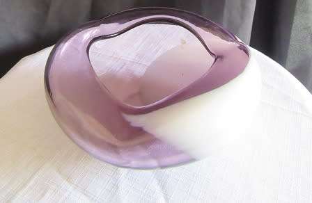Stunning Art Glass Ashtray