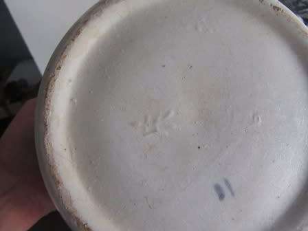 Chinese Blue and White Round Jardinier