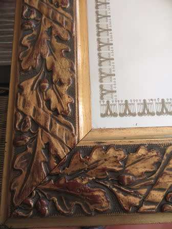 Stunning  Viceroy Advertising Framed Mirror