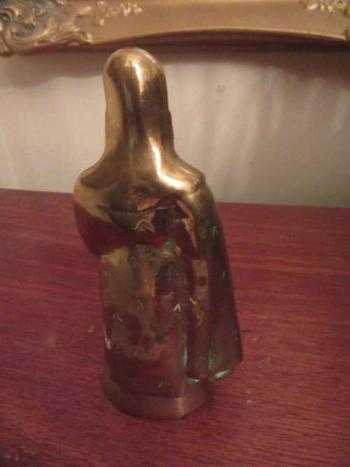 Brass Chinese Immortal Figurine