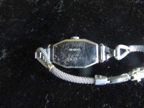 Swiss  Silver 925 Marcasite Wrist Watch