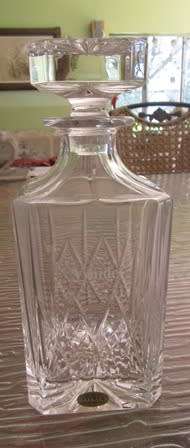 Vitria Lead Crystal Decanter