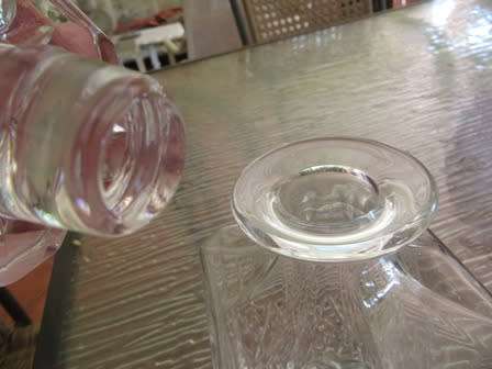 Vitria Lead Crystal Decanter