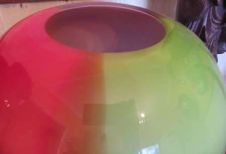 Murano Art Glass Large Statement Piece Vase