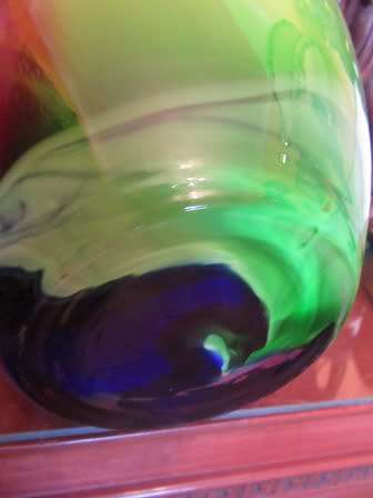 Murano Art Glass Large Statement Piece Vase