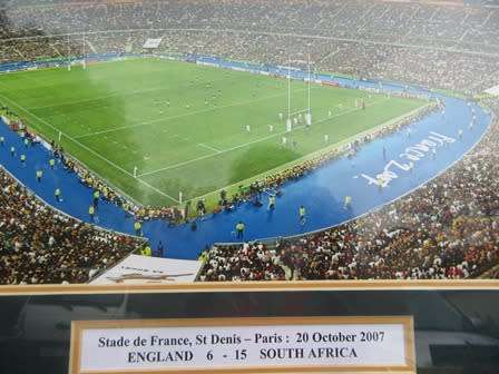 Framed Large 1995 & 1997 SA World Cup Rugby Champions